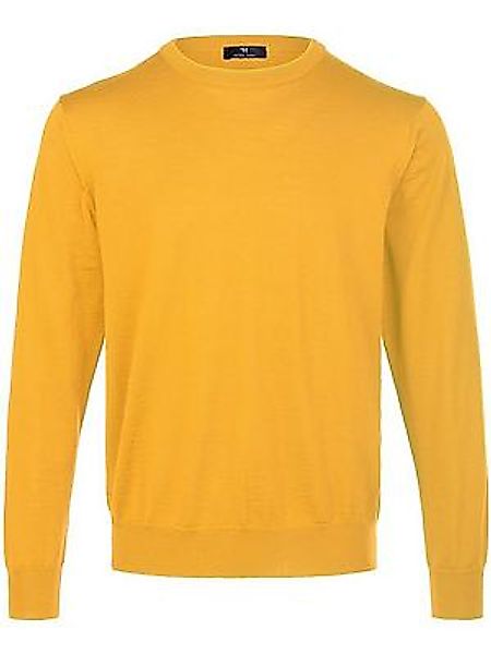 Rundhals-Pullover Peter Hahn gelb günstig online kaufen