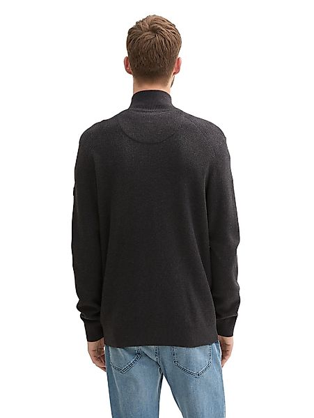TOM TAILOR Strickjacke mit Zipper und günstig online kaufen