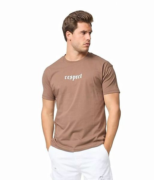 Denim House T-Shirt Lässiges Gängster T-Shirt in Slim Fit mit Backprint günstig online kaufen