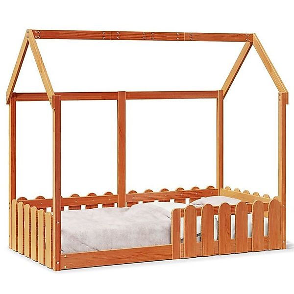 vidaXL Bett, Bettgestell ohne Matratze Weiß 180x200 cm Holzwerkstoff günstig online kaufen