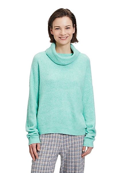 Betty&Co Strickpullover Damen mit überschnittenen Ärmeln (1-tlg) Rippbündch günstig online kaufen