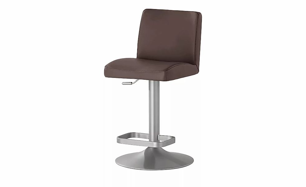 Barhocker  MyTina ¦ braun ¦ Maße (cm): B: 44 T: 36.0 Polstermöbel > Hocker günstig online kaufen