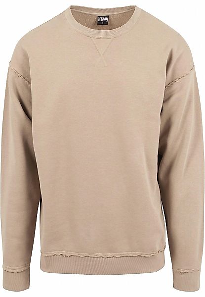 URBAN CLASSICS Rundhalspullover "Urban Classics Herren Oversized Open Edge günstig online kaufen