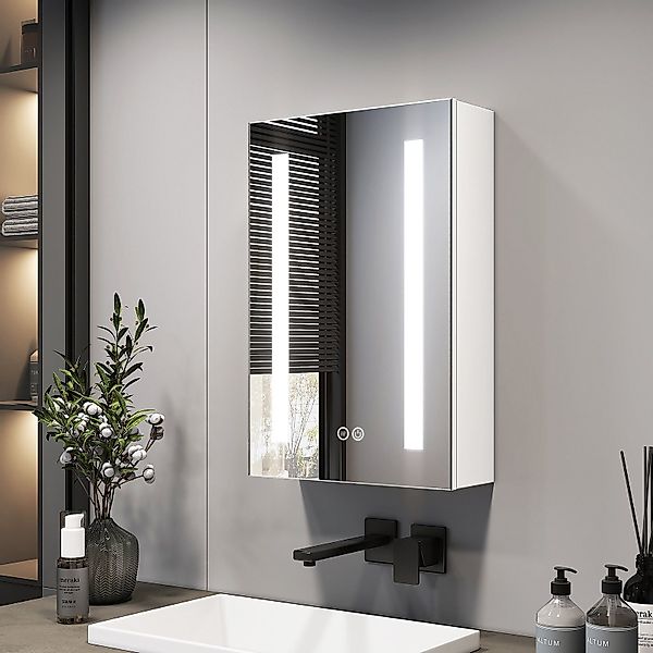EMKE Badspiegel Spiegelschrank Bad mit LED günstig online kaufen