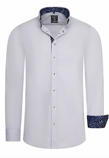 Rusty Neal Langarmhemd mit filigranen Blumenprints günstig online kaufen
