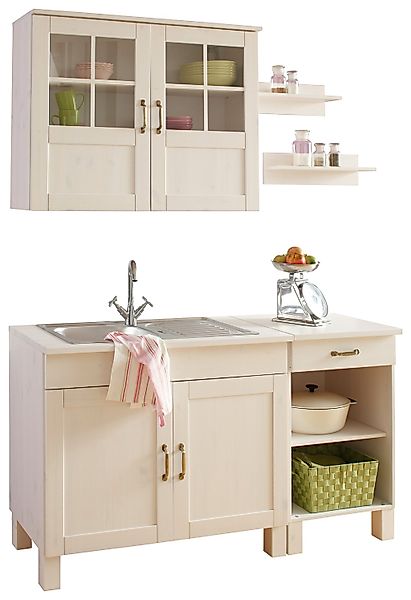 Home affaire Pantryküche "Alby", Breite 150 cm, in 2 Tiefen, ohne E-Geräte günstig online kaufen