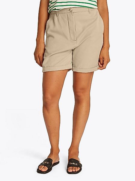 Tommy Hilfiger Shorts CO TENCEL CHINO SHORT mit Umschlagsaum günstig online kaufen