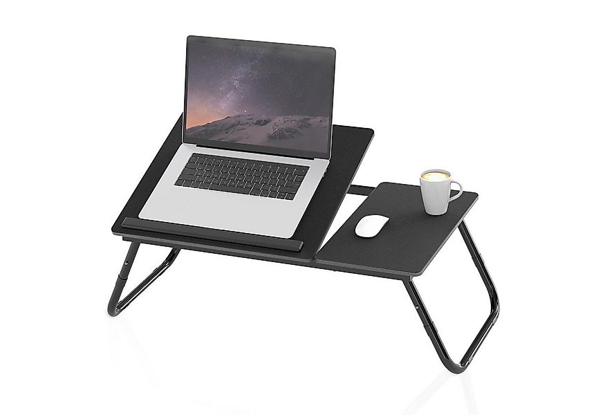 Intirilife Laptoptisch, Laptoptisch ausklappbar höhenverstellbar Lesetisch günstig online kaufen
