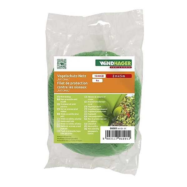 Windhager Vogelkäfig Windhager Vogelschutznetz Rational 5 günstig online kaufen