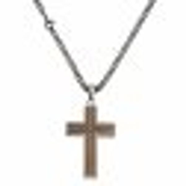 Anhänger mit Kette Edelstahl Kreuz günstig online kaufen