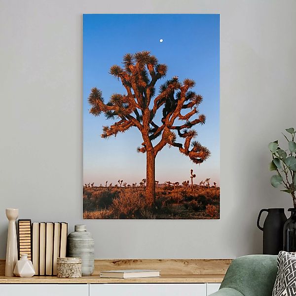 Leinwandbild Baum im Mondschein günstig online kaufen