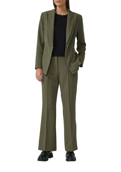 s.Oliver BLACK LABEL T-Shirt mit Satindetail günstig online kaufen