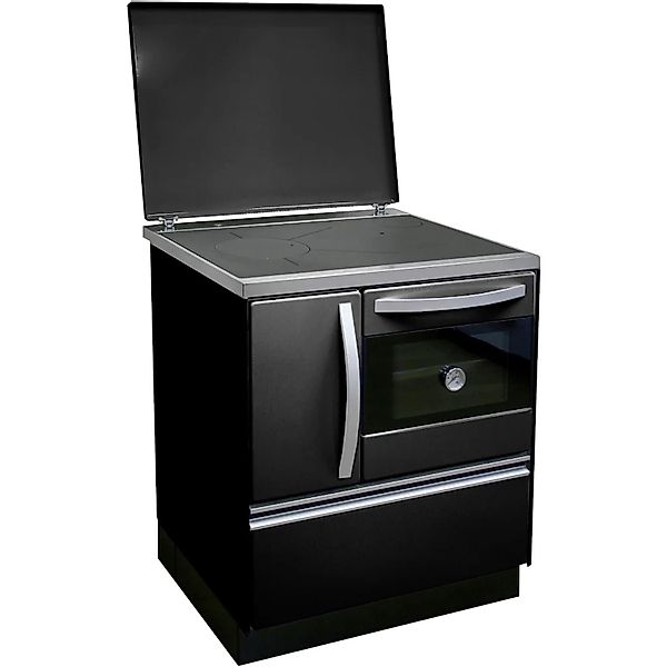Firefix Küchenofen Isar Stahl Schwarz 8,1 kW günstig online kaufen