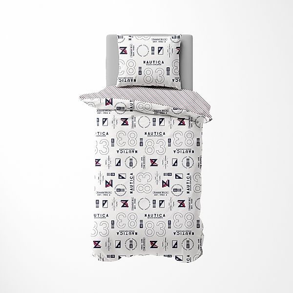 NAUTICA HOME Bettwäsche NAUTICA Bettwäsche-Set "DISCOVERY", günstig online kaufen