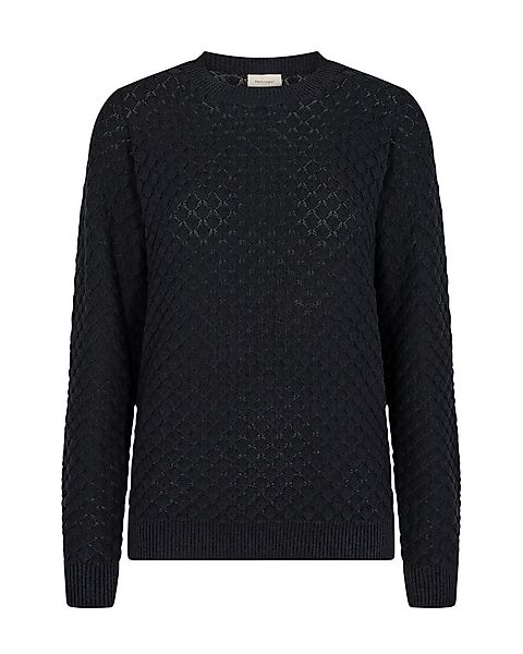 FREEQUENT Strickpullover FQDODO mit feinster Lochstickerei günstig online kaufen