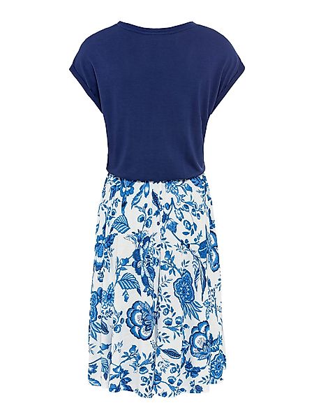 LASCANA Sommerkleid, mit bedrucktem Rock, T-Shirtkleid, Strandkleid günstig online kaufen