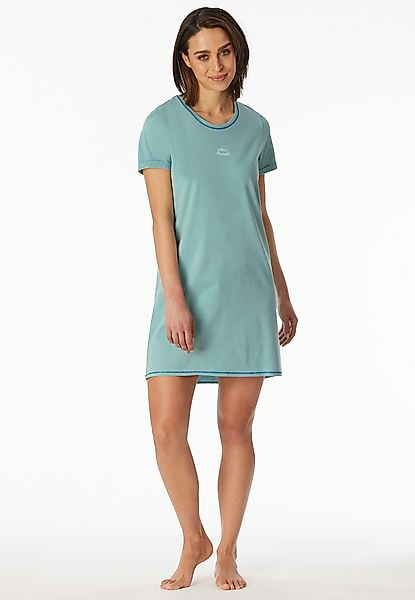 Schiesser Nachthemd Casual Essentials mit Statement-Print, günstig online kaufen