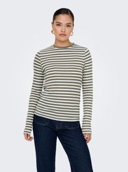 ONLY Langarmshirt ONLMAI STRIPE L/S TOP günstig online kaufen