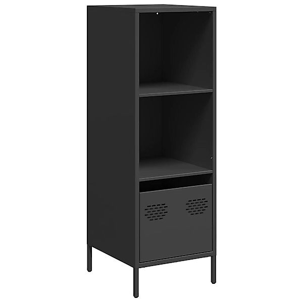 vidaXL Highboard Schwarz 35x39x103,5 cm Stahl 851376 günstig online kaufen