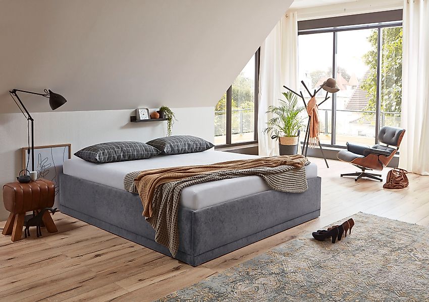 Westfalia Schlafkomfort Polsterbett "Texel" Komforthöhe mit Zierkissen, Bet günstig online kaufen