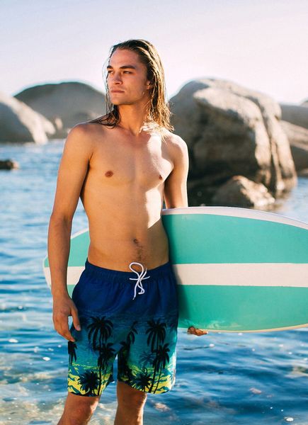 Luvanni Badehose Badehose Herren Schnelltrocknende Badeshorts günstig online kaufen