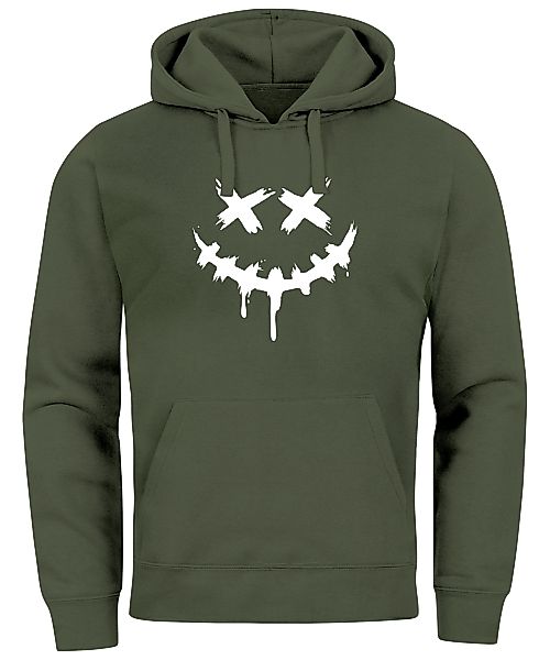 Neverless Hoodie Hoodie Herren Bedruckt Techwear günstig online kaufen