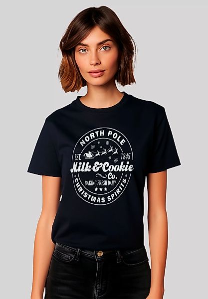 F4NT4STIC T-Shirt "Milk and Cookie Bakery Retro Weihnachten", Premium Quali günstig online kaufen