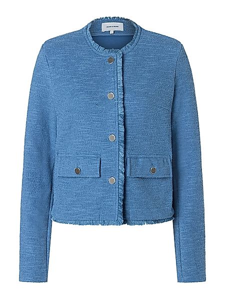 MORE&MORE Jerseyblazer Boucléjersey-Kurzblazer günstig online kaufen