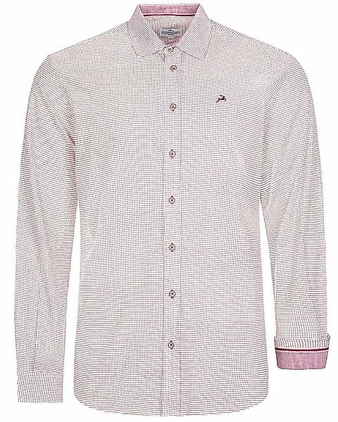 Maddox Trachtenhemd Trachtenhemd - Hemd-102, Bordo Rot günstig online kaufen
