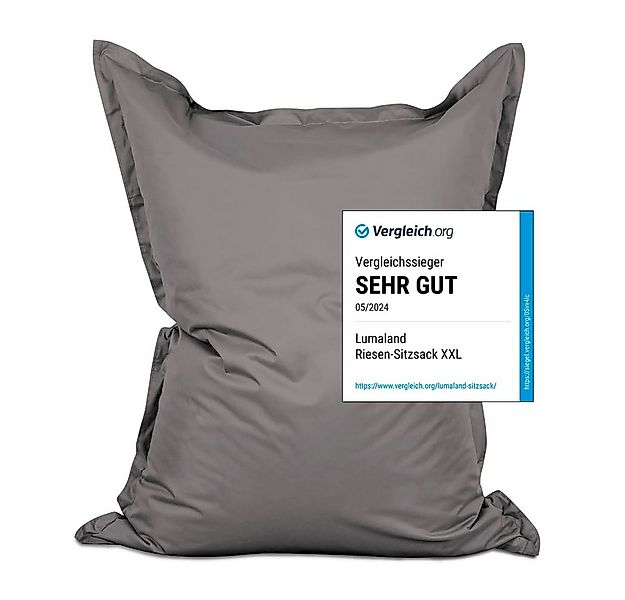 Lumaland Sitzsack XXL Bean Bag Riesen-Sitzkissen 380L 140x180cm Special Edi günstig online kaufen