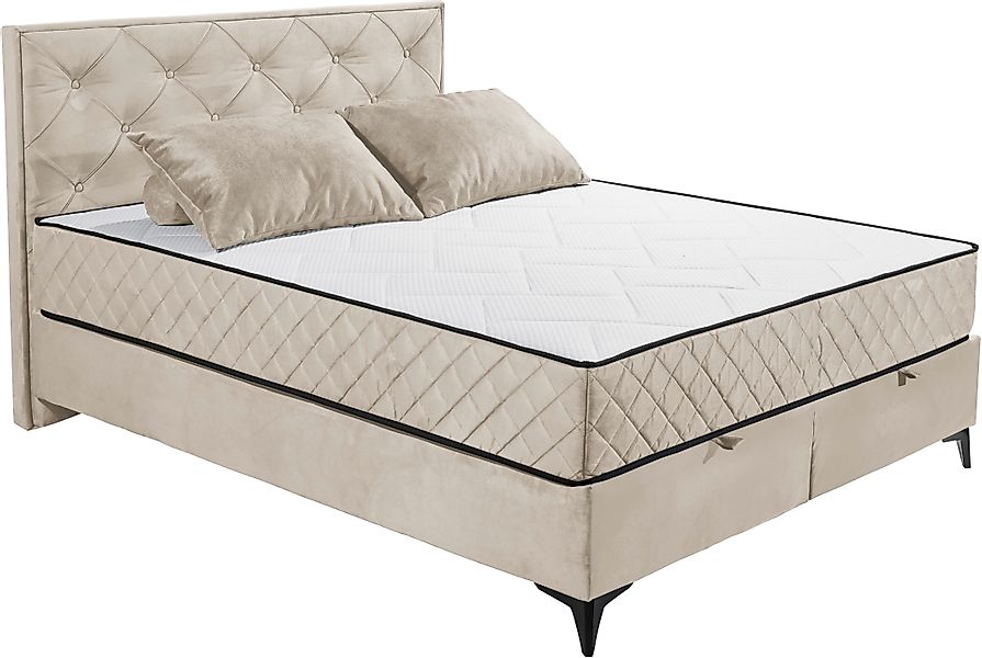ED EXCITING DESIGN Boxbett "Monroe inkl. Bettkasten, erhältlich in den Brei günstig online kaufen