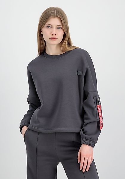Alpha Industries Sweater "X-Fit Label OS Sweatshirt W" günstig online kaufen