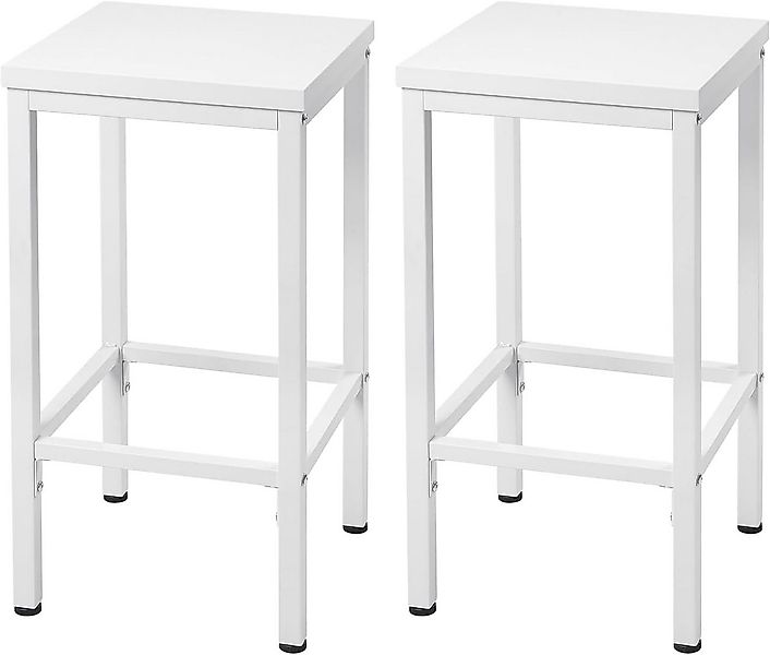 EUGAD Barhocker (Set, 2 St), industriell Barstuhl mit Fußstütze aus Holzwer günstig online kaufen