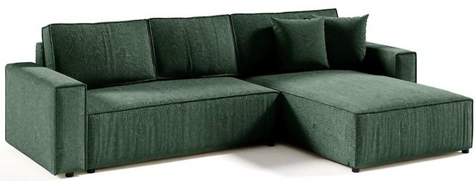 Compleo Ecksofa mit Schlaffunktion, Sofa Eckcouch günstig online kaufen