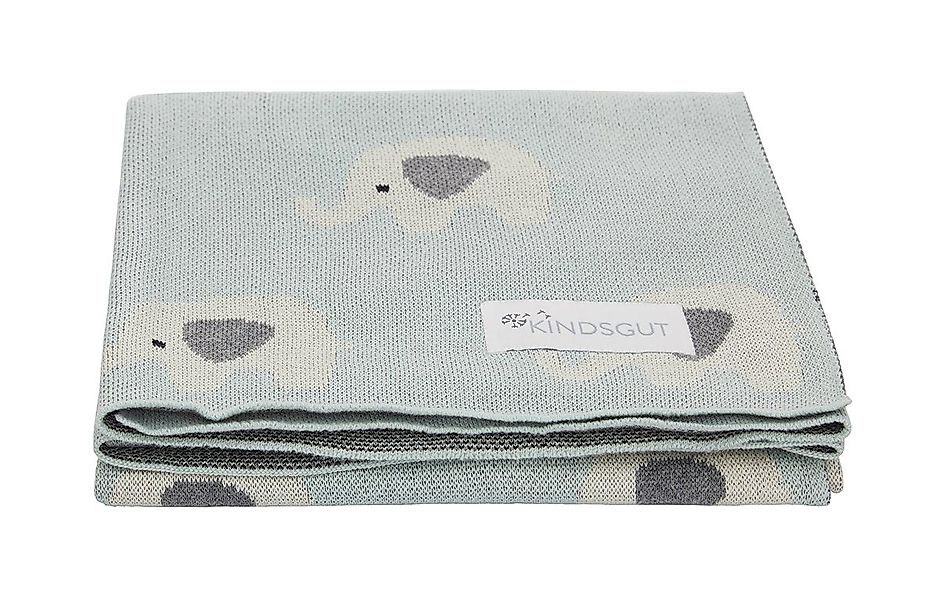 Kinderdecke, KINDSGUT, weiche Baby-Decke, Elefanten günstig online kaufen