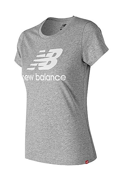 New Balance T-Shirt Damen ESSE ST LOGO TEE WT91546 Athletic Grey günstig online kaufen
