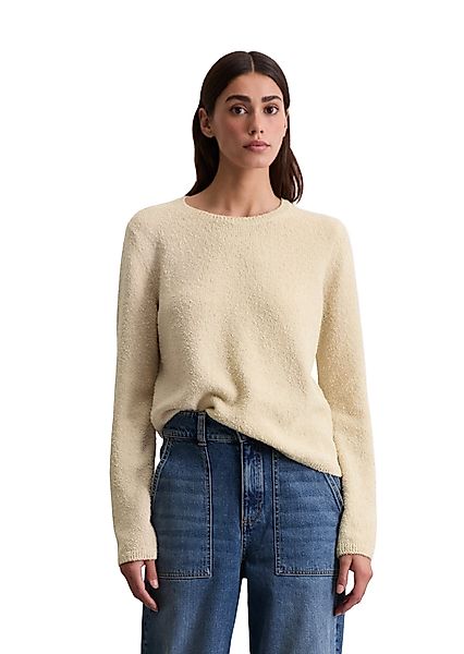 Marc O'Polo Rundhalspullover aus Bouclé-Garn günstig online kaufen