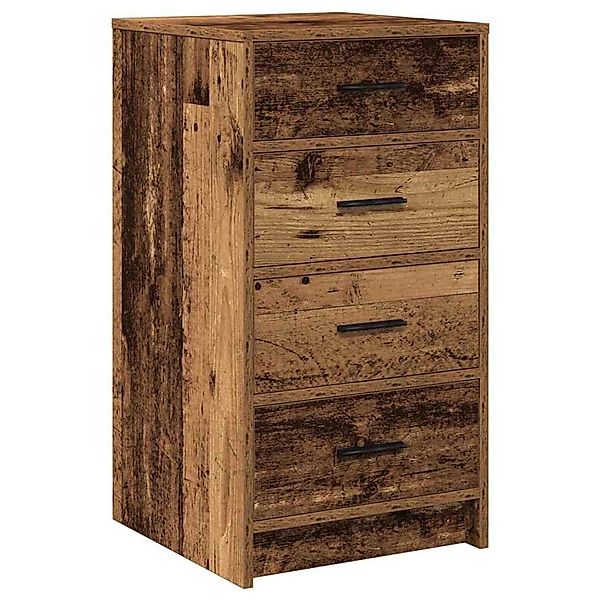 vidaXL Sideboard mit Schubladen Altholz 40 x 41 x 75 cm Holzwerkstoff 86506 günstig online kaufen