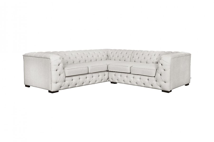 Home affaire Chesterfield-Sofa »KALINA L-Form«, hochwertige Chesterfield-Au günstig online kaufen
