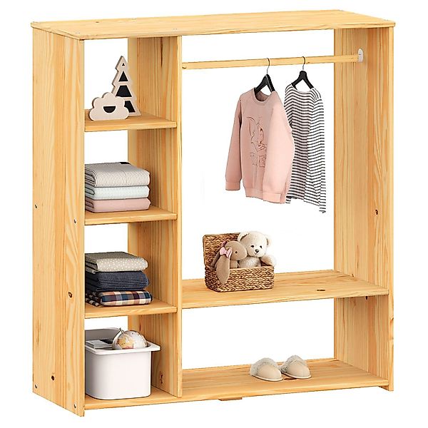 IDIMEX Kinderkleiderschrank RAFAEL Kinderschrank mit Kleiderstange günstig online kaufen