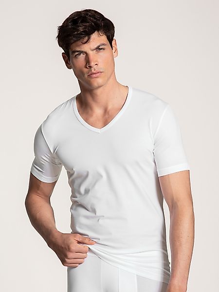 CALIDA V-Shirt "Focus", V-Ausschnitt, Single Jersey Qualität, schnelltrockn günstig online kaufen