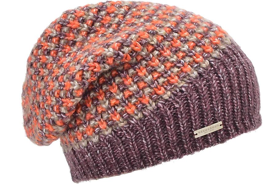 Seeberger Strickmütze Strick Headsock in Streifenoptik günstig online kaufen