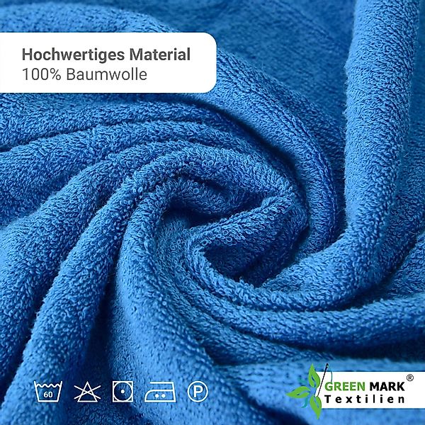 NatureMark Handtücher Handtuch 400gsm 50 X 100 CM (8er-Set), 100% Baumwolle günstig online kaufen