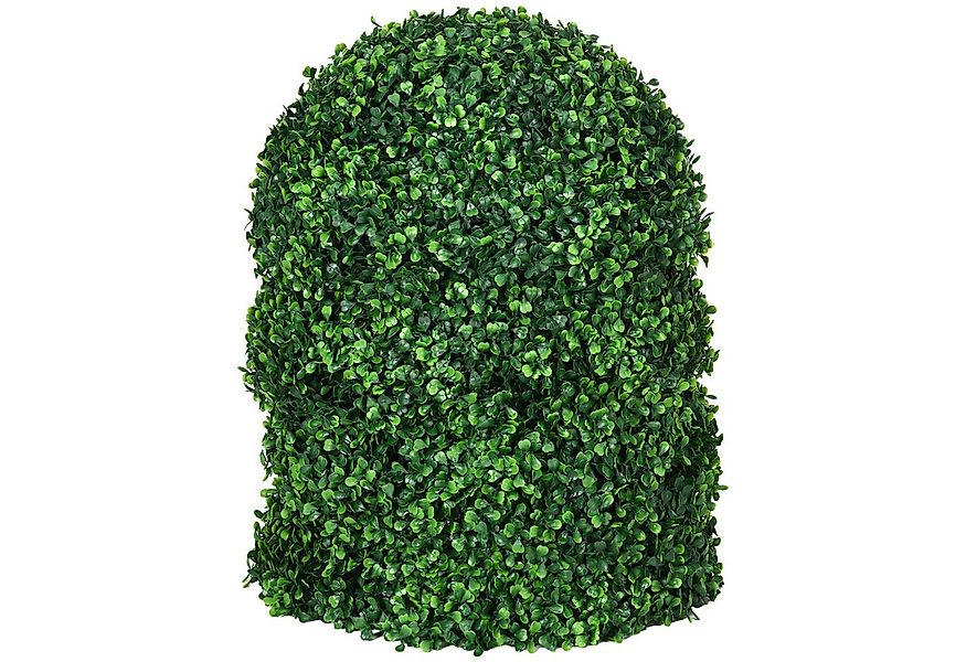 Kunstpflanze 2er-Set Buchsbaumkugel, Künstliche Pflanzen, Grün, furnicato, günstig online kaufen