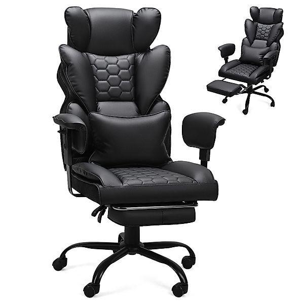 Clanmacy Gaming-Stuhl Gaming-Stuhl Bürostuhl Ergonomischer mit günstig online kaufen