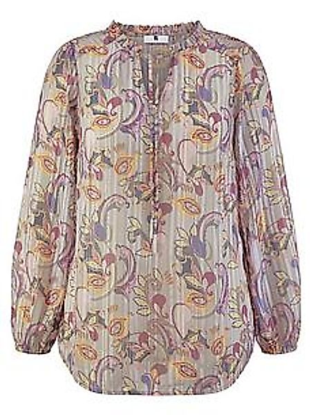 Bluse zum Schlupfen Anna Aura grau günstig online kaufen
