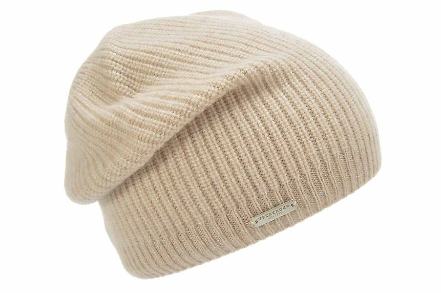 Seeberger Strickmütze Beanie aus 100% Kaschmir günstig online kaufen