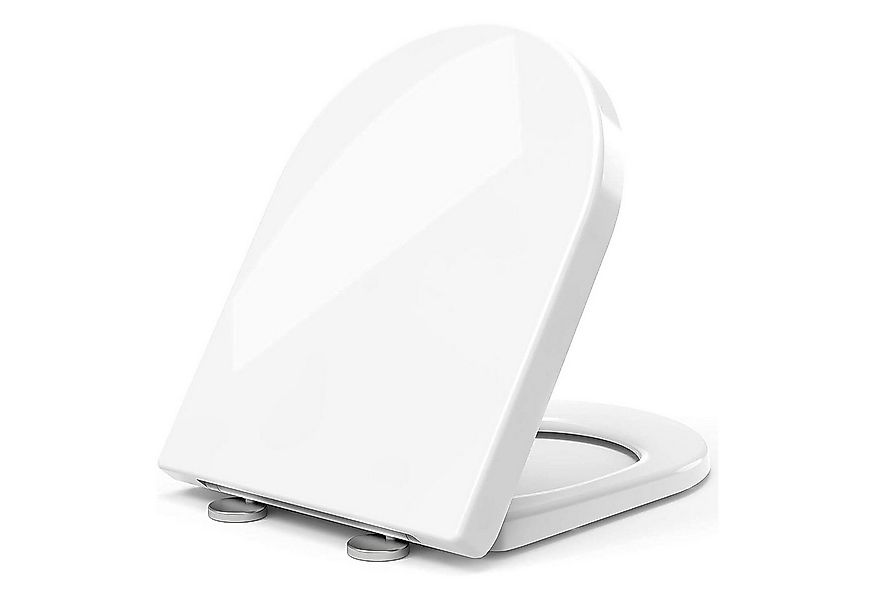 HAUSS SPOLE WC-Sitz 45.5x35.5cm abnehmbar Toilettensitz Antibakterieller To günstig online kaufen