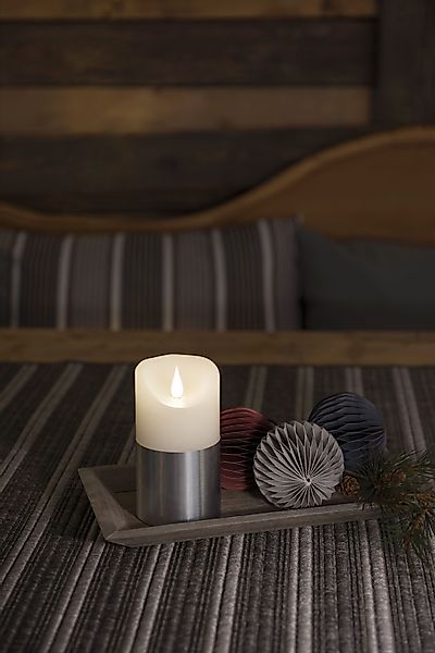 KONSTSMIDE LED-Kerze Weihnachtsdeko (1-tlg), LED Echtwachskerze, günstig online kaufen