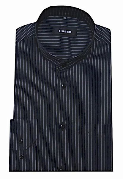 Huber Hemden Langarmhemd HU-0038 Stehkragen, Streifendesign, bügelleicht, R günstig online kaufen